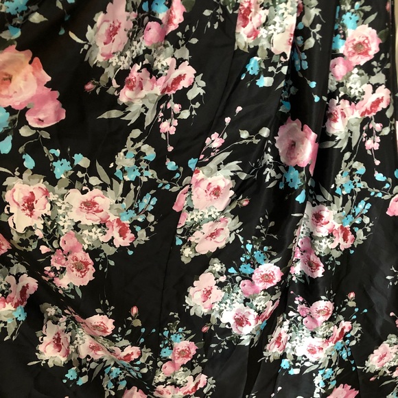 Multicolor Floral Prom Dress - Picture 7 of 8